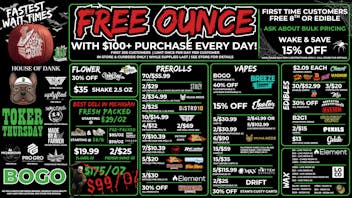 HOUSE OF DANK MONROE REC 🚨FREE OUNCE FIRST 300 CUSTOMERS W/ $100 PURCHASE