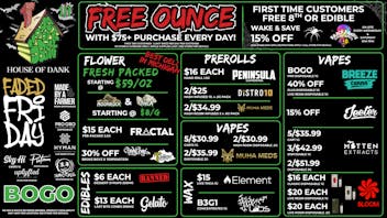 HOUSE OF DANK CENTER LINE REC 🚨FREE OUNCE FIRST 300 CUSTOMERS W/ $75 PURCHASE