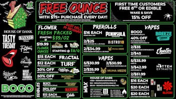 HOUSE OF DANK GRAND RAPIDS REC 🚨FREE OUNCE FIRST 300 CUSTOMERS W/ $75 PURCHASE