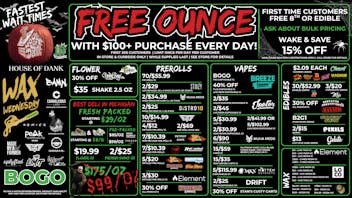 HOUSE OF DANK NEW BUFFALO REC 🚨FREE OUNCE FIRST 300 CUSTOMERS W/ $100 PURCHASE