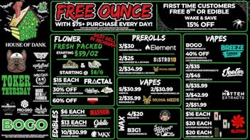 HOUSE OF DANK SAGINAW REC 🚨FREE OUNCE FIRST 300 CUSTOMERS W/ $75 PURCHASE