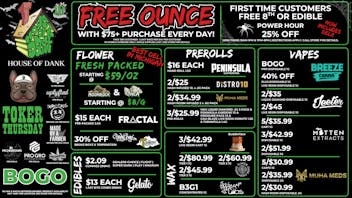 HOUSE OF DANK LAPEER REC 🚨FREE OUNCE FIRST 300 CUSTOMERS W/ $75 PURCHASE
