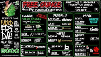 HOUSE OF DANK KALAMAZOO REC 🚨FREE OUNCE FIRST 300 CUSTOMERS W/ $75 PURCHASE