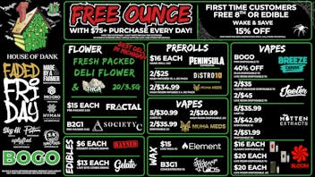 HOUSE OF DANK YPSILANTI REC 🚨FREE OUNCE FIRST 300 CUSTOMERS W/ $75 PURCHASE