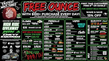 HOUSE OF DANK NEW BUFFALO REC 🚨FREE OUNCE FIRST 300 CUSTOMERS W/ $100 PURCHASE