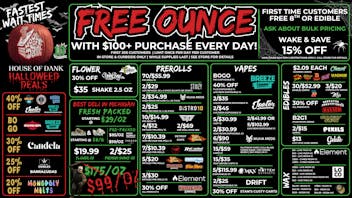HOUSE OF DANK NEW BUFFALO REC 🚨FREE OUNCE FIRST 300 CUSTOMERS W/ $100 PURCHASE