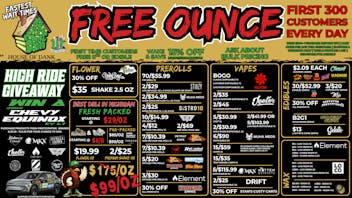 HOUSE OF DANK MONROE REC 🚨FREE OUNCE FIRST 300 CUSTOMERS W/ $100 PURCHASE