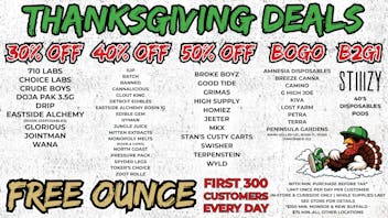 HOUSE OF DANK GRAND RAPIDS REC FREE OUNCE* + UP TO 50% OFF OR MORE SELECT BRANDS