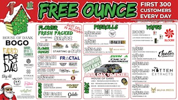 HOUSE OF DANK LANSING REC 🚨FREE OUNCE FIRST 300 CUSTOMER W/ $75 PURCHASE🚨