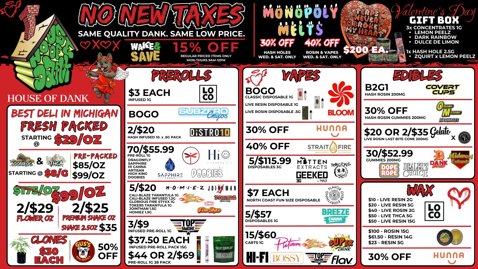 HOUSE OF DANK MONROE REC LARGEST SELECTION | SAME LOW PRICES | PRICE MATCH