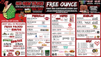 HOUSE OF DANK MONROE REC FREE OUNCE DAILY* | SAME LOW PRICES | PRICE MATCH