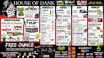 HOUSE OF DANK MONROE REC FREE OUNCE DAILY* | SAME LOW PRICES | PRICE MATCH