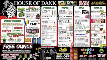 HOUSE OF DANK MONROE REC FREE OUNCE DAILY* | SAME LOW PRICES | PRICE MATCH