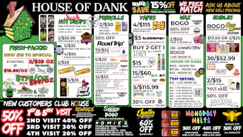 HOUSE OF DANK MONROE REC 🚨50% OFF NEW CUSTOMERS*🚨 60% OFF JEETER QUADS