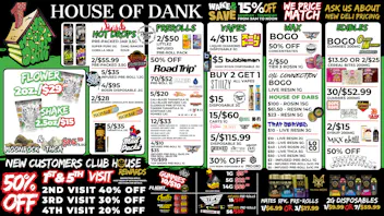 HOUSE OF DANK MONROE REC 🚨50% OFF NEW CUSTOMERS*🚨