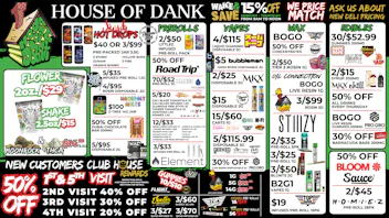 HOUSE OF DANK MONROE REC 🚨50% OFF NEW CUSTOMERS*🚨