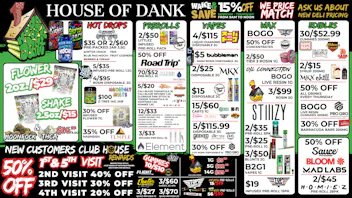 HOUSE OF DANK MONROE REC 🚨50% OFF NEW CUSTOMERS*🚨