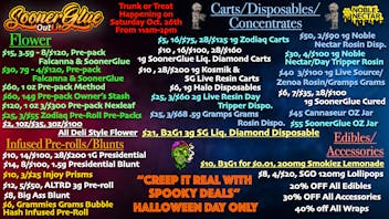 SoonerGlue OutLit Halloweed Deals