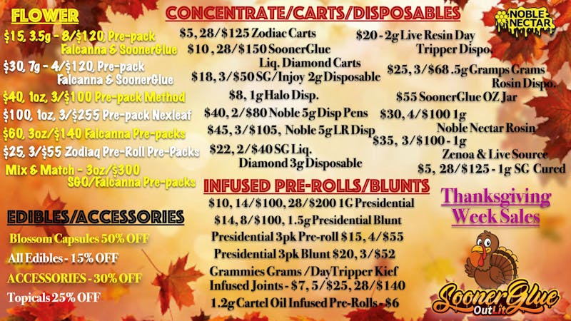 SoonerGlue OutLit Puff, Puff, Pass on Full Price!