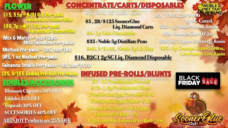 SoonerGlue OutLit Puff, Puff, Pass on Full Price!