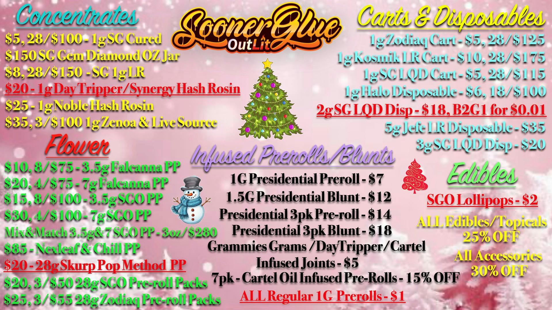 SoonerGlue OutLit Celebrate the Season, Naturally!