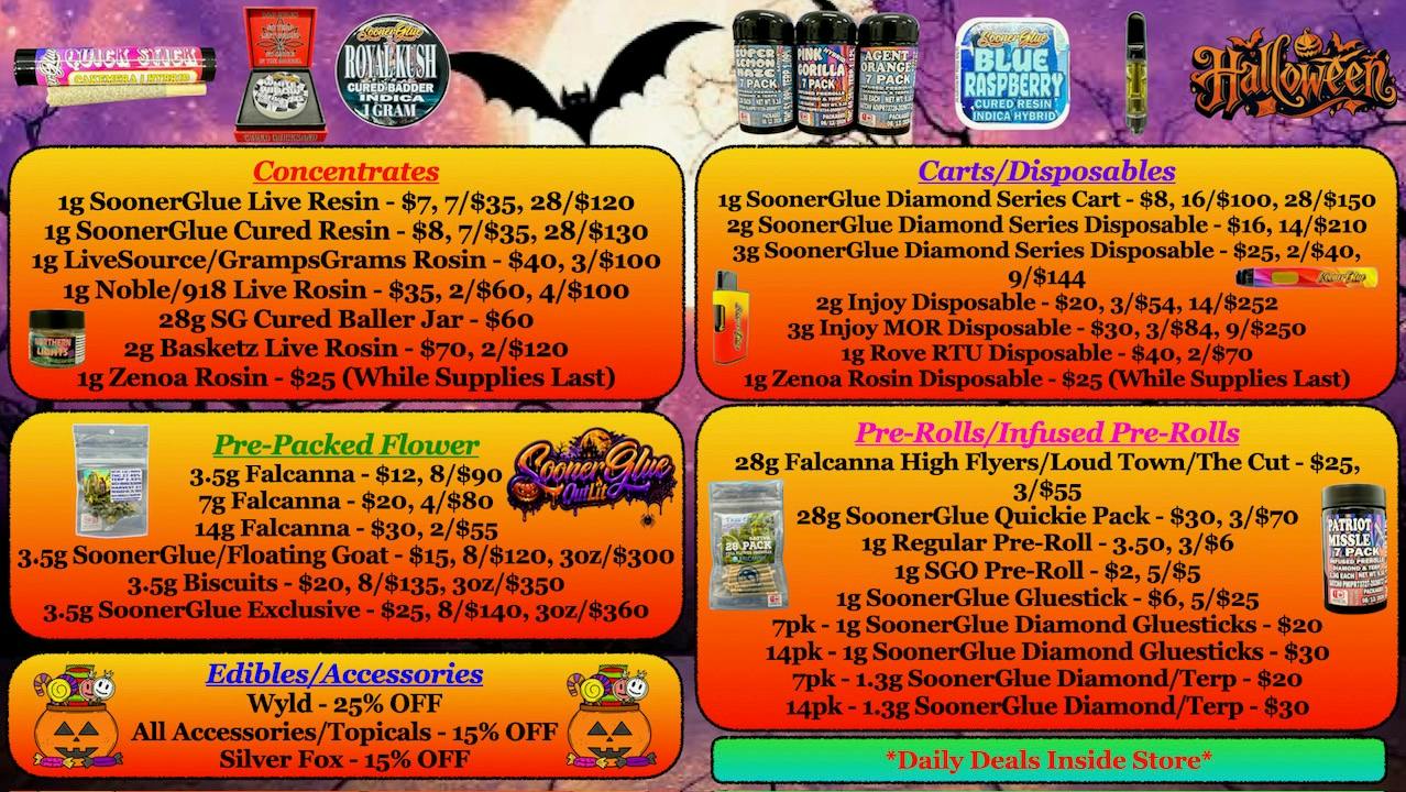 SoonerGlue OutLit Creepin' It Real With Spooktackular Deals!