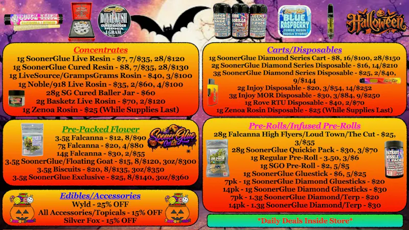 SoonerGlue OutLit Creepin' It Real With Spooktackular Deals!