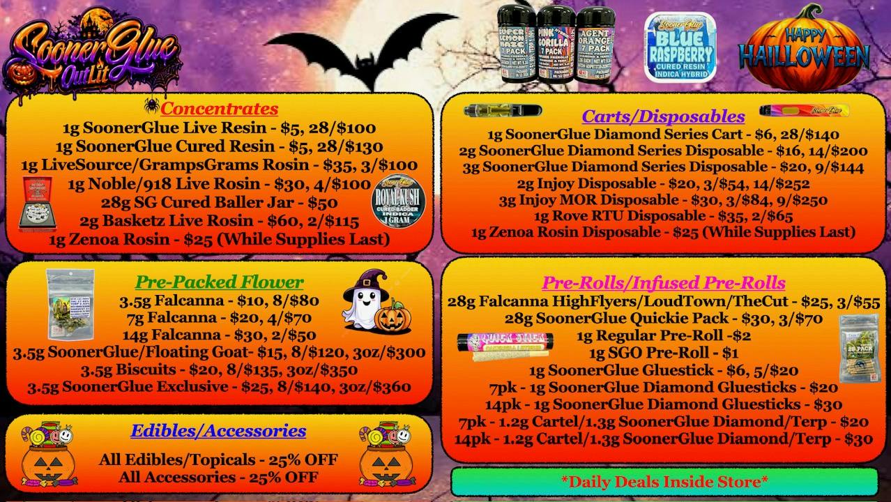 SoonerGlue OutLit Creepin' It Real With Spooktackular Deals!