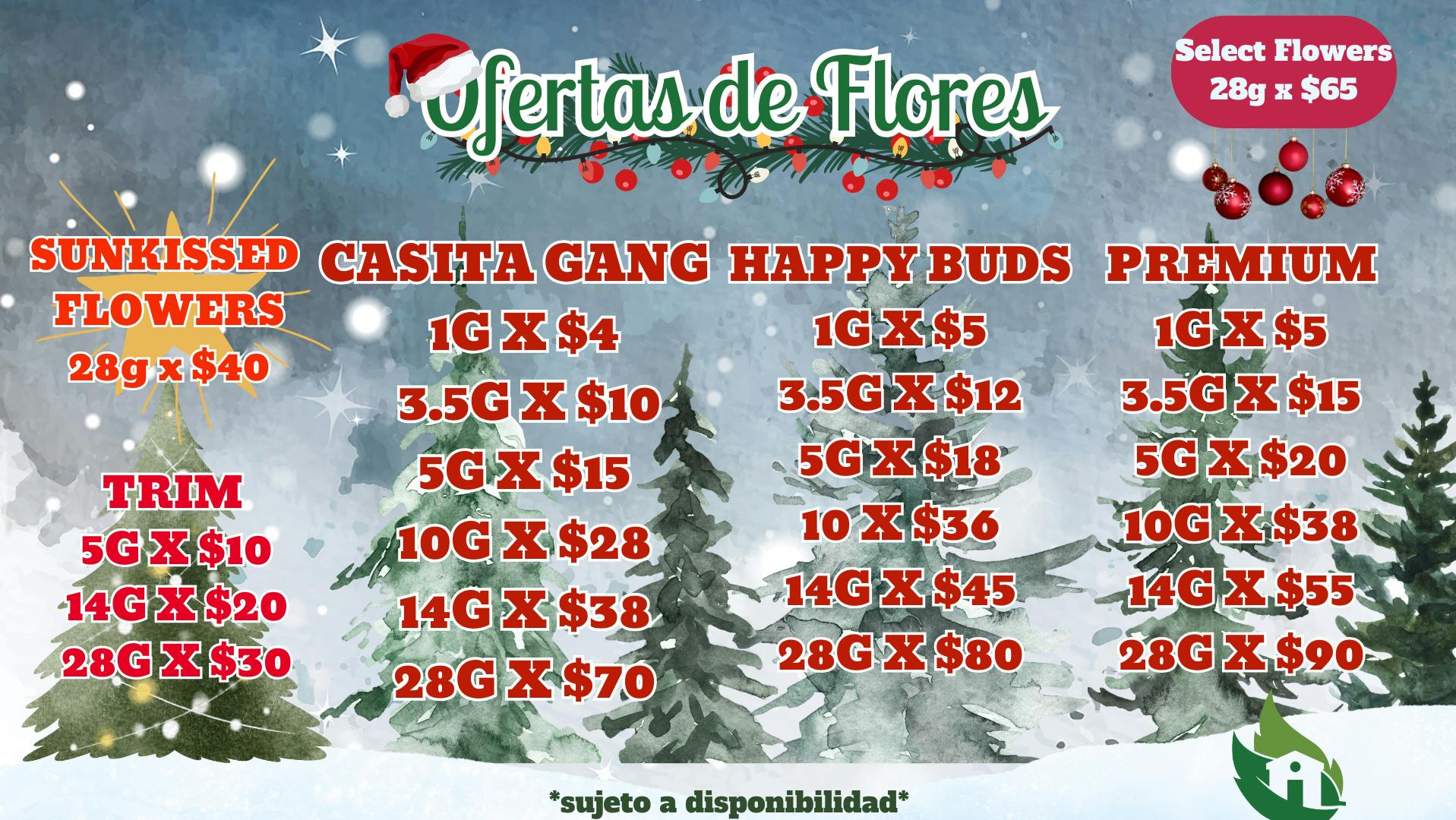 Casita Verde Healing Center Christmas Offers