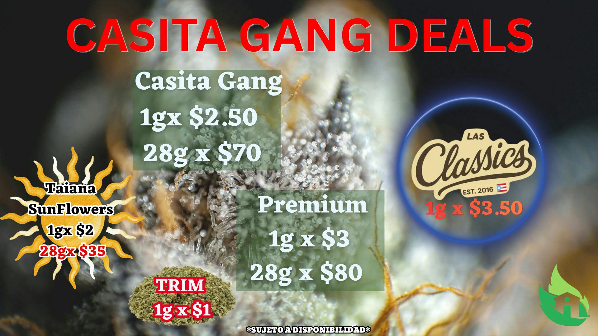 Casita Verde Healing Center CASITA GANG DEALS