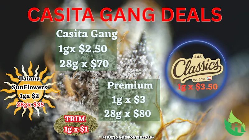 Casita Verde Healing Center CASITA GANG DEALS