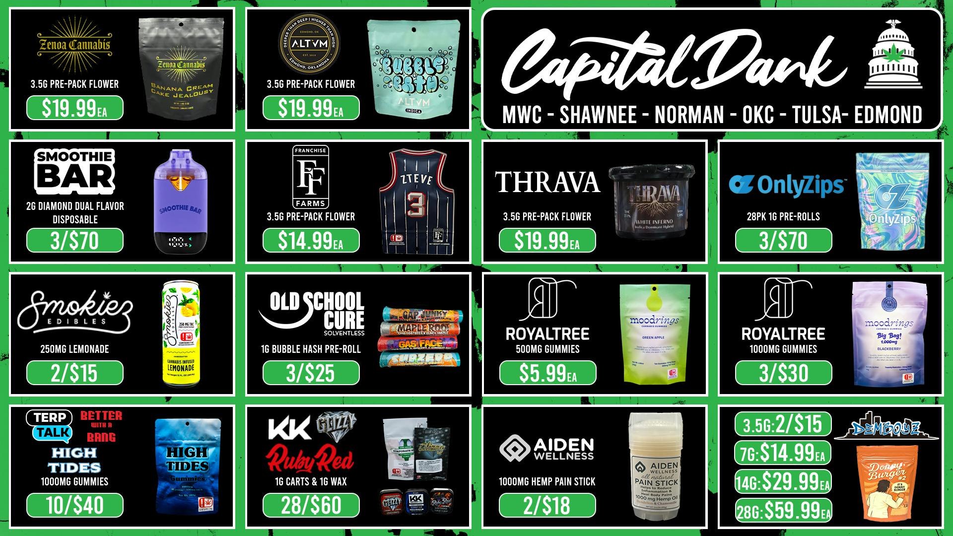 Capital Dank - Oklahoma City DANKEST DEALS IN OKLAHOMA! 🤠