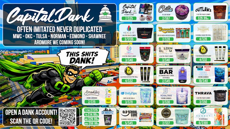 Capital Dank - Shawnee DANKEST DEALS IN OKLAHOMA! 🤠