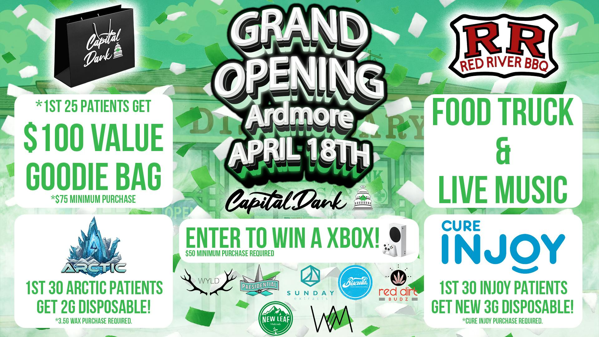 Capital Dank - Ardmore GRAND OPENING APRIL 18TH! 🎉 🕺