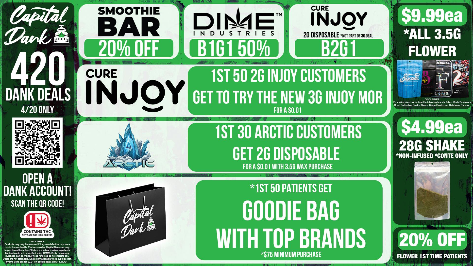 Capital Dank - Edmond 420 DANK DEALS! 😎 🕺