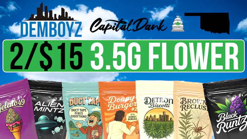 Capital Dank - Shawnee 2/$15 DEMBOYZ 3.5G FLOWER