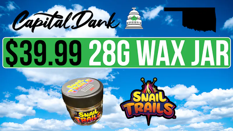 Capital Dank - Shawnee $39.99 28G WAX BALLER JAR!