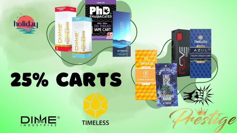 Prestige Cannabis Co. (OPEN 24/7) 25% ALL 510 CARTS