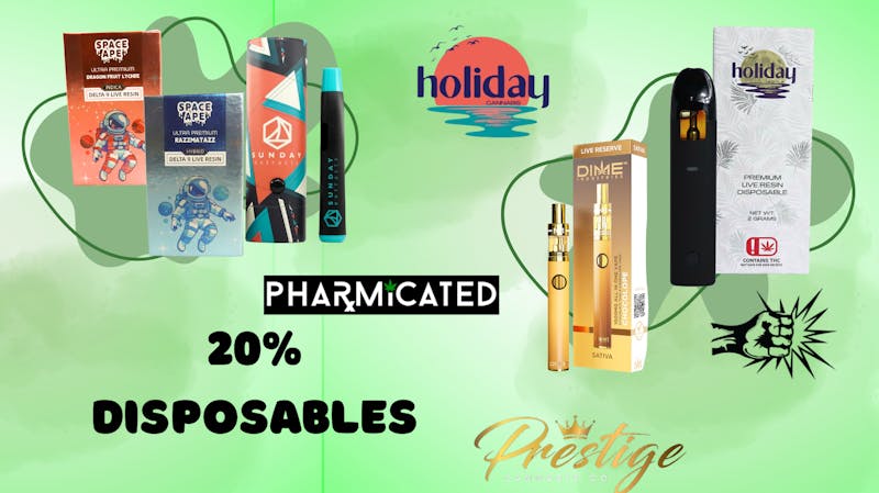 Prestige Cannabis Co. (OPEN 24/7) 20% ALL DISPOSABLES