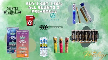 Prestige Cannabis Co. (OPEN 24/7) BUY 2 GET 1 50% ALL BLUNTS & JOINTS