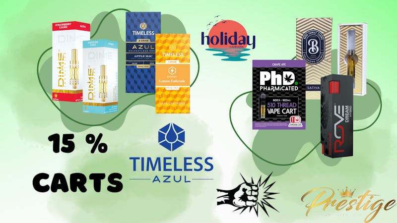 Prestige Cannabis Co. (OPEN 24/7) TAKE 15% ALL CARTS