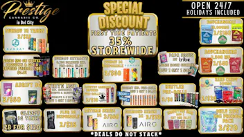 Prestige Cannabis Co. (OPEN 24/7) 35% FIRST TIME PATIENTS & MANY MORE DEALS!