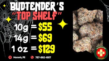 Alternativa Natural Budtender's Choice: Top Shelf