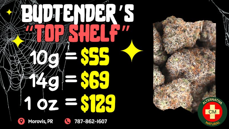 Alternativa Natural Budtender's Choice: Top Shelf
