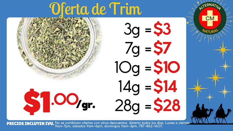 Alternativa Natural 🌟Trim Super Deal 🤴🏾