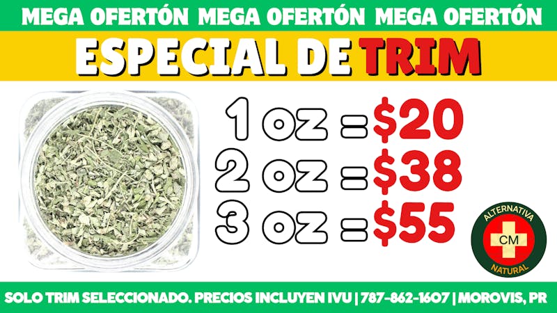 Alternativa Natural Oferta Especial de Trim🎇