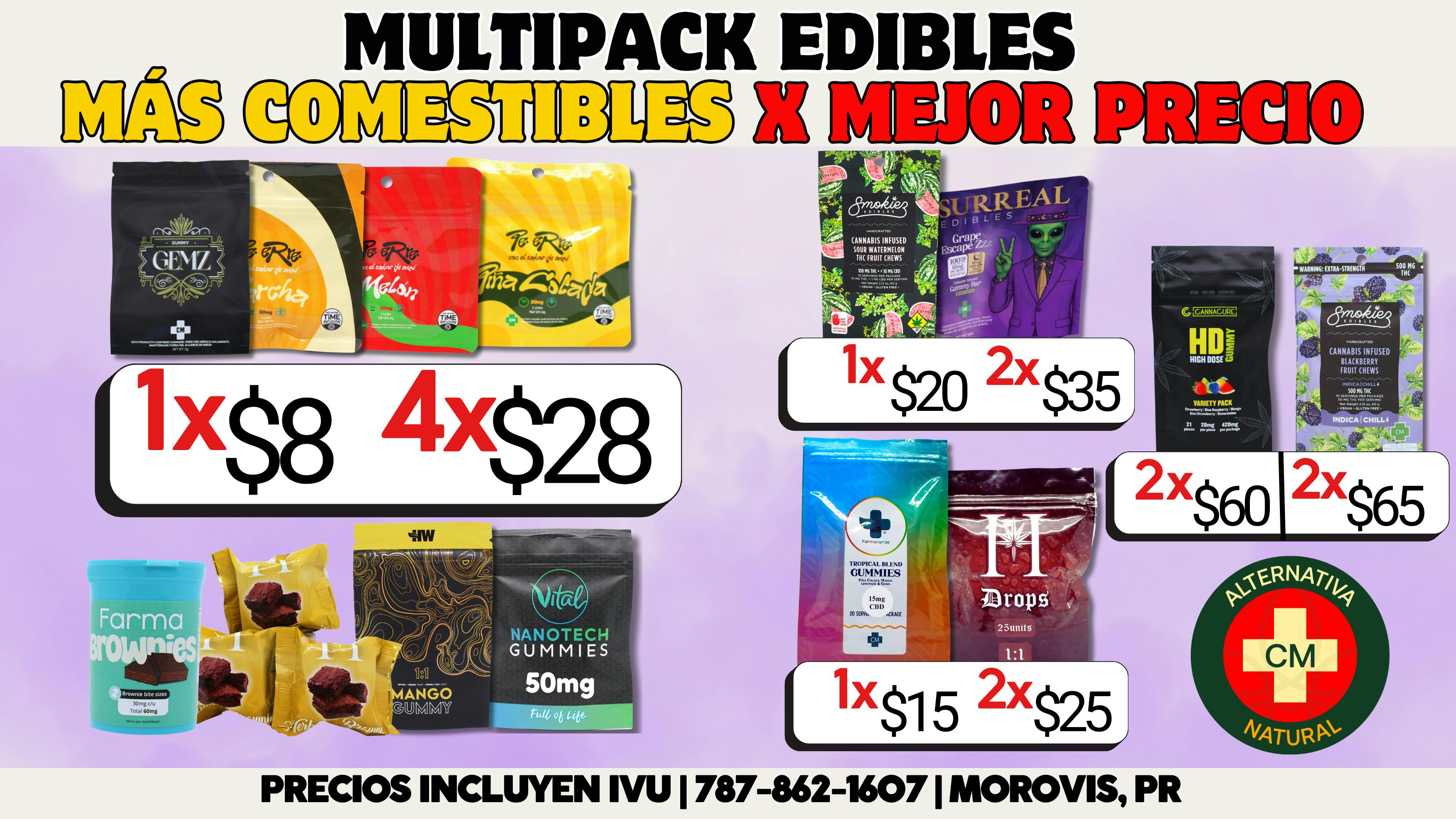 Alternativa Natural 🍭Llévate Más x Menos 🍪🍫