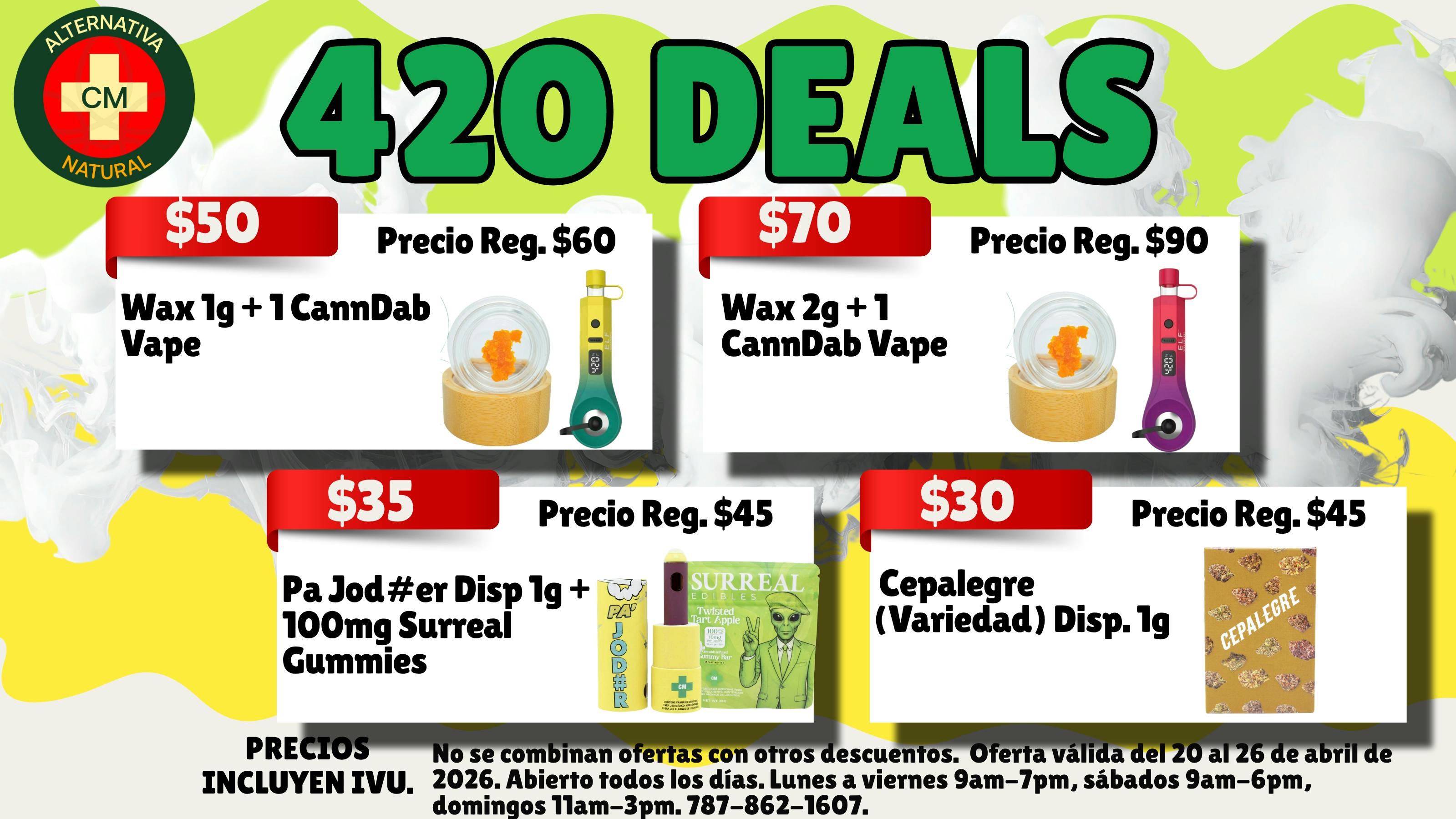 Alternativa Natural 420 Green Deals 💸