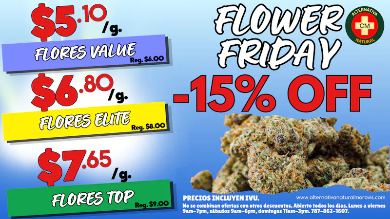 Alternativa Natural 💸VIERNES DE FLORES CON 15% MENOS🫰🏽