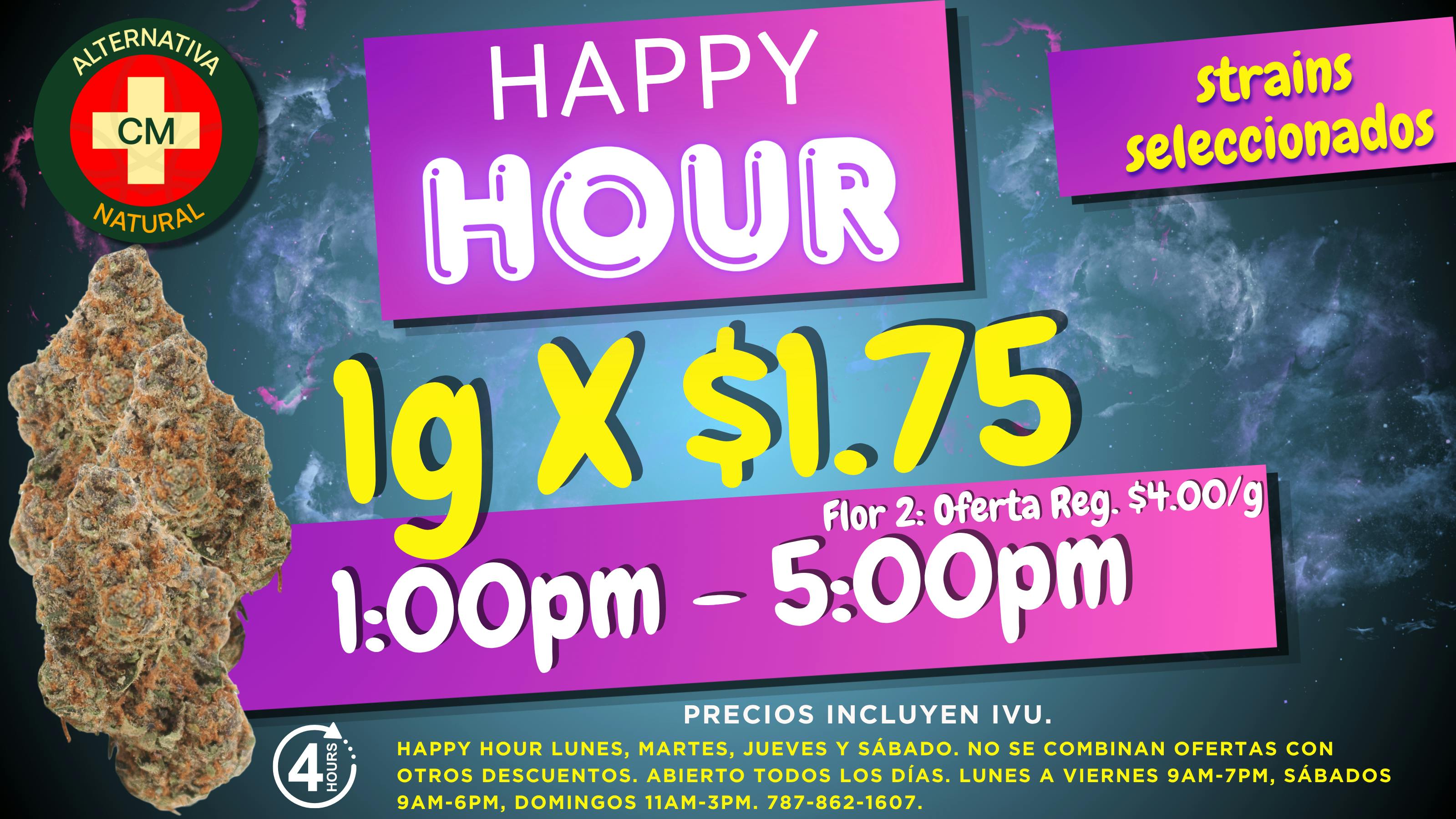 Alternativa Natural EXPERIENCIA HAPPY HOUR🤩